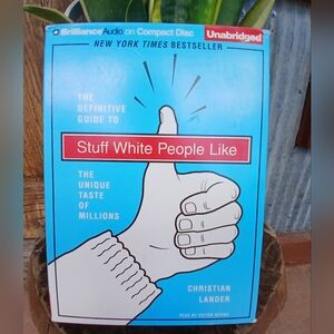 Stuff White People Like Audiobook CHRISTIAN LANDER Satire NEW 6 Hrs